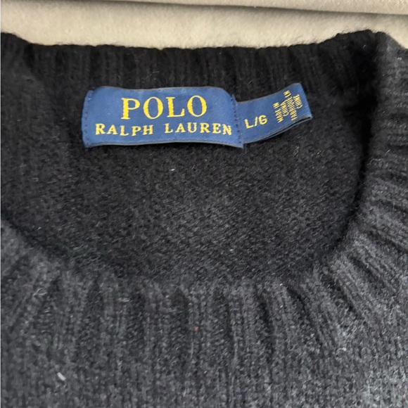 Ralph Lauren RLX Polo Ski Bear Sweater Sz L w/Matching Beanie & Scarf - Picture 4 of 9